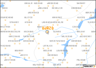 map of Ujazd