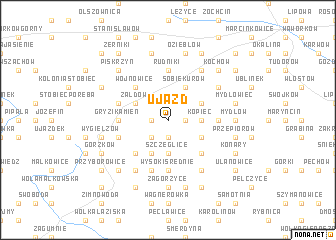 map of Ujazd