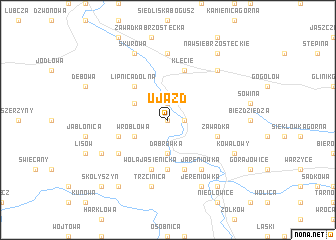 map of Ujazd