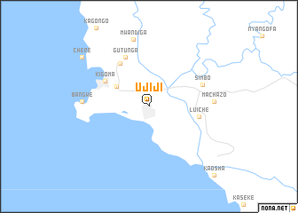 map of Ujiji