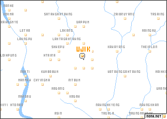 map of Ujik