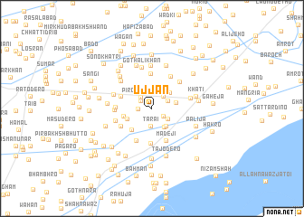 map of Ujjan