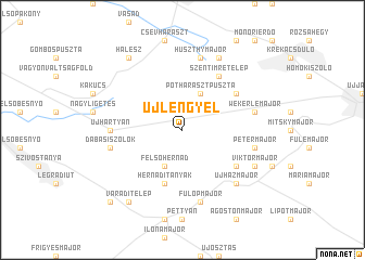 map of Újlengyel