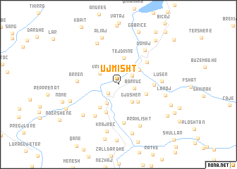 map of Ujmisht