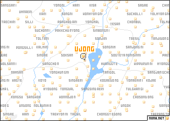 map of Ujŏng