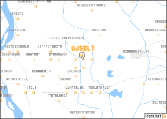 map of Újsolt