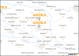 map of Újszőlő