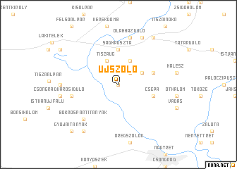 map of Újszőlő