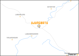 map of Ujungbatu