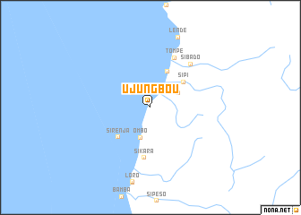 map of Ujungbou