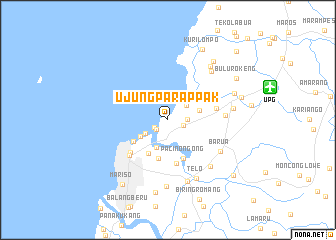 map of Ujungparappak