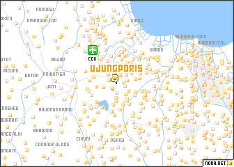 map of Ujungporis