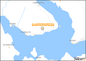 map of Ujung Runggu