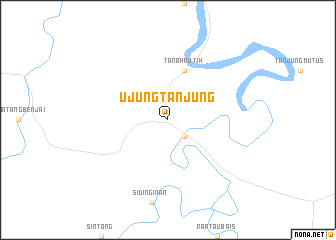 map of Ujungtanjung