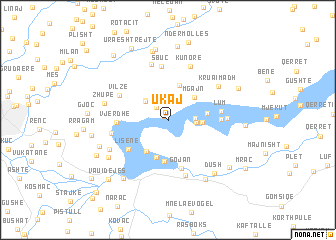 map of Ukaj