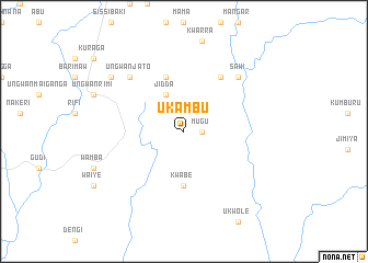 map of Ukambu