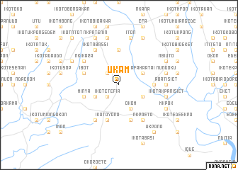 map of Ukam