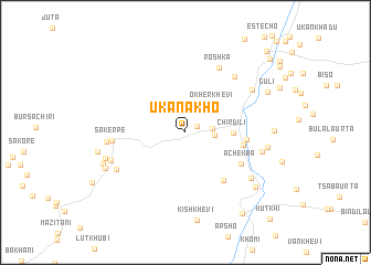 map of Ukanakho