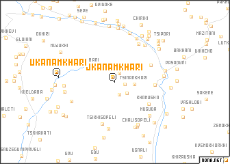 map of Ukanamkhari