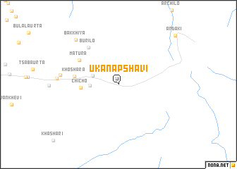 map of Ukanap\