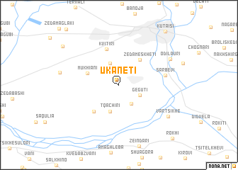 map of Ukaneti