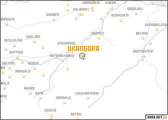 map of Ukangora