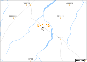 map of Ukāwad