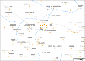 map of ‘Ukaymah