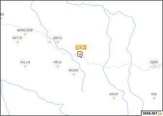 map of Uka