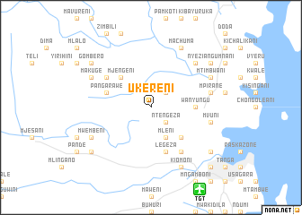 map of Ukereni