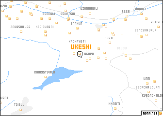 map of Ukeshi