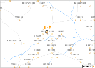 map of Uke