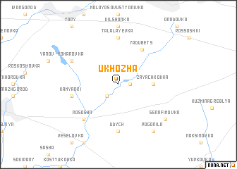 map of Ukhozha