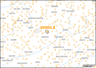 map of Ukhrila