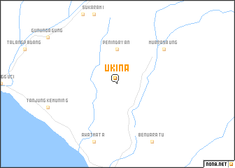 map of Ukina