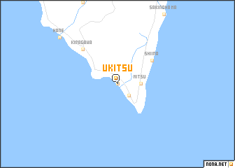 map of Ukitsu