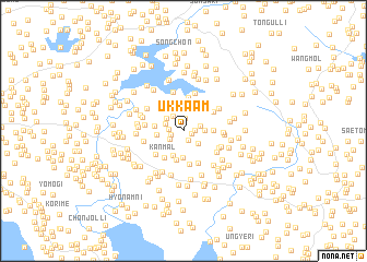 map of Ukkaam