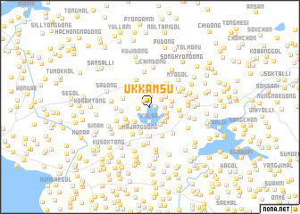 map of Ukkamsu