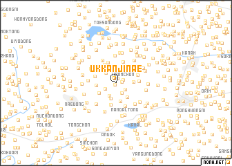 map of Ukkanjinae