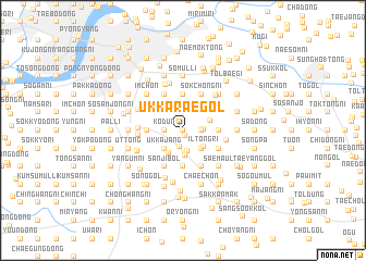 map of Ukkarae-gol