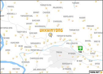 map of Ukkwimyŏng