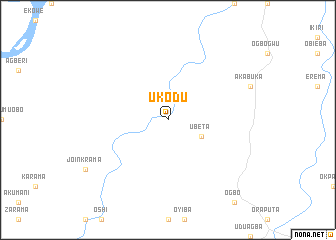 map of Ukodu