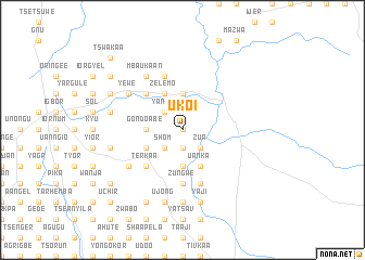 map of Ukoi