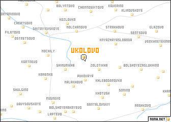 map of Ukolovo