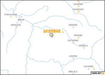 map of Ukombwe