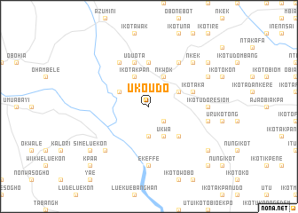 map of Uko Udo