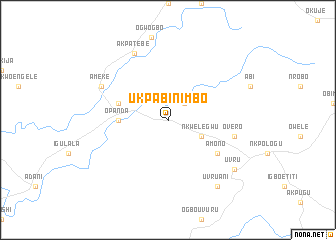 map of Ukpabi Nimbo
