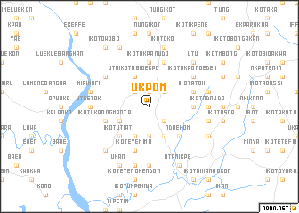 map of Ukpom
