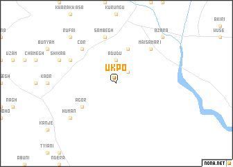 map of Ukpo