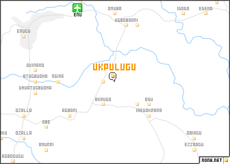 map of Ukpulugu